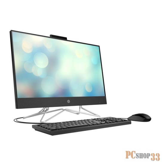 Моноблок HP 24-df0090ur 23.8 FHD(1920x1080) AMD Athlon 3050U, 8Gb, 256Gb SSD, DOS, k+m, black (2H1V2EA)