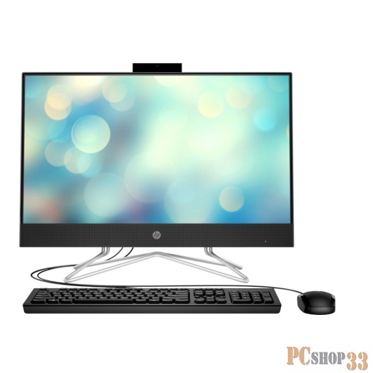 Моноблок HP 24-df0090ur 23.8 FHD(1920x1080) AMD Athlon 3050U, 8Gb, 256Gb SSD, DOS, k+m, black (2H1V2EA)