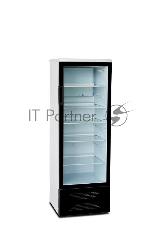 Холодильная Бирюса В310 витрина Шкаф - витрина с механическим управлением, Объем 310л., +1...+10гр, стекланная дверь, управление - механическое., автоматическое оттаивание, полки-5шт. Цвет фасада черный