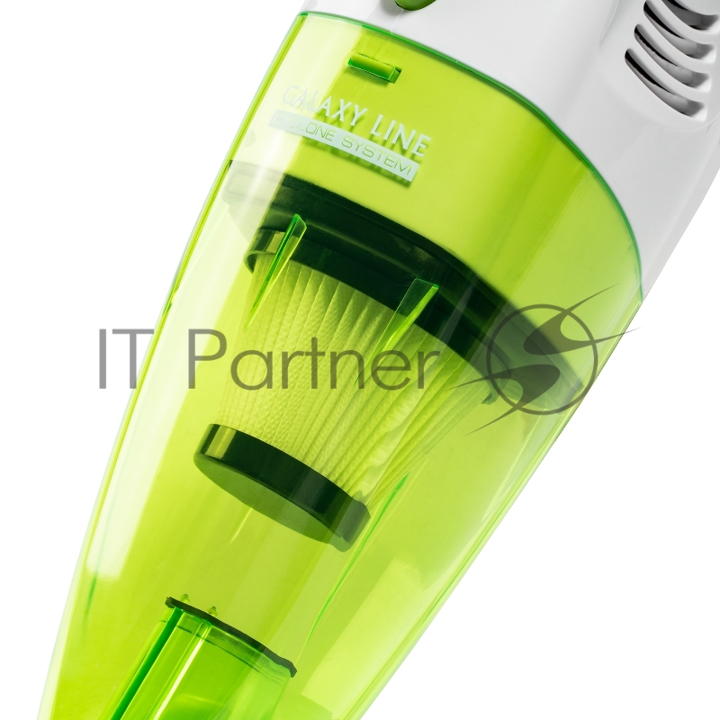 Пылесос Galaxy LINE GL6233, белый/зеленый(6шт) Пылесос мощность 700 Вт,3-слойный фильтр тонкой очистки, мощность всасывания 130 Вт, объём контейнера 1,2 л, легкая очистка контейнера, длина сетевого провода 4 метра, номинальное напряжение220-240 В, но