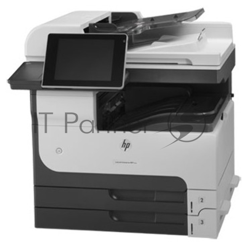 МФУ HP LaserJet Enterprise MFP M725dn A3, лазерный, принтер + сканер + копир, ЖК 8.0, бело-серый (USB2.0, LAN)