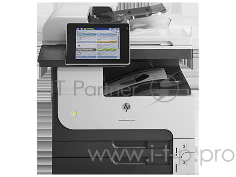 МФУ HP LaserJet Enterprise MFP M725dn A3, лазерный, принтер + сканер + копир, ЖК 8.0, бело-серый (USB2.0, LAN)