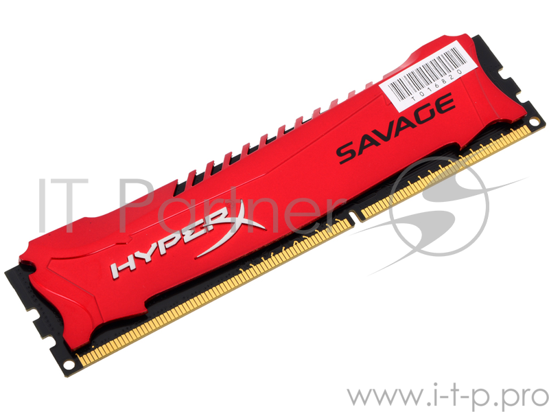 Модуль памяти Kingston DDR3 DIMM 4GB (PC3-15000) 1866MHz HX318C9SR/4 HyperX Savage Series CL9
