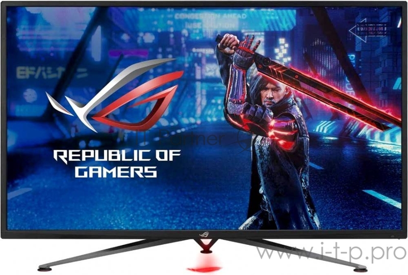 МОНИТОР 43 ASUS Gaming XG438QR Black (LED, Wide, 3840x2160, 120Hz, 4ms, 178°/178°, 450 cd/m, 4000:1, +DP, +3хHDMI, +2xM
