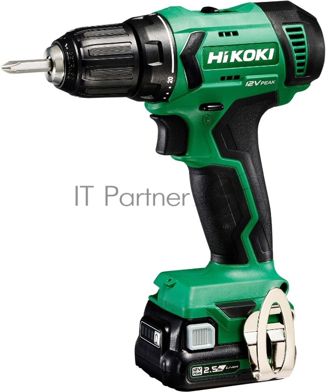 Акк. шпв. 38Нм, 2х2.5 LiIon, кейс HiKOKI DS12DA DS12DARFZ