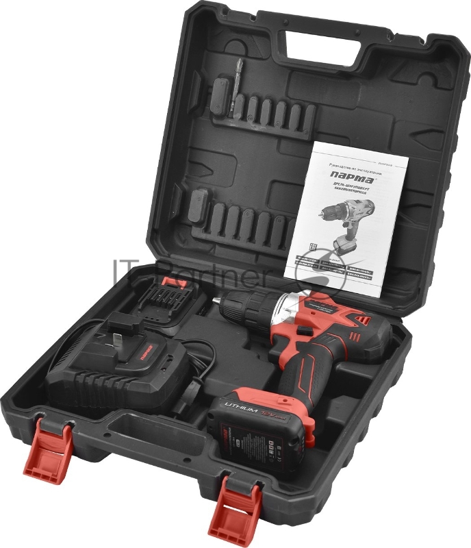 Дрель-шуруповерт акк. Парма ДША-02А-1512/2Li 02.021.00014