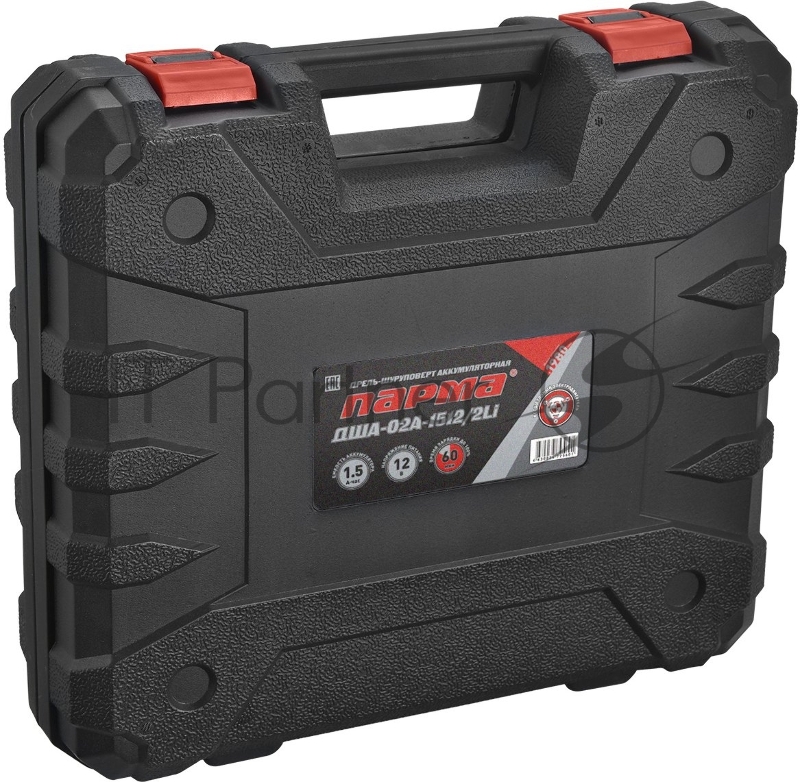 Дрель-шуруповерт акк. Парма ДША-02А-1512/2Li 02.021.00014
