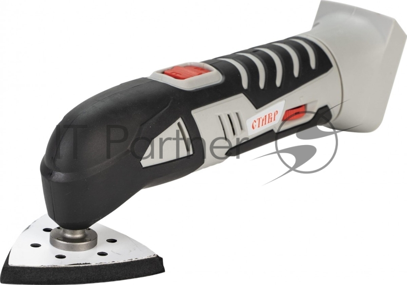 Многофункциональный инструмент Ставр МИА 20 аккумуляторный 20Вольт, число колебаний 5000-15000кол/мин, угол отклонения при колебаниях 3град