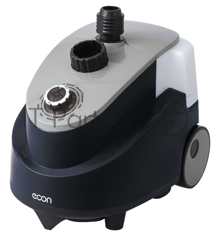 Отпариватель Econ ECO-BI2003S бытовой Максимальная мощность 2000 Вт Готовность к работе (сек) 40 сек Непрерывная подача пара до 60 минут Расход пара (г/мин) до 60 г/мин Резервуар воды емкостью (л) 1.7 л Длина шну