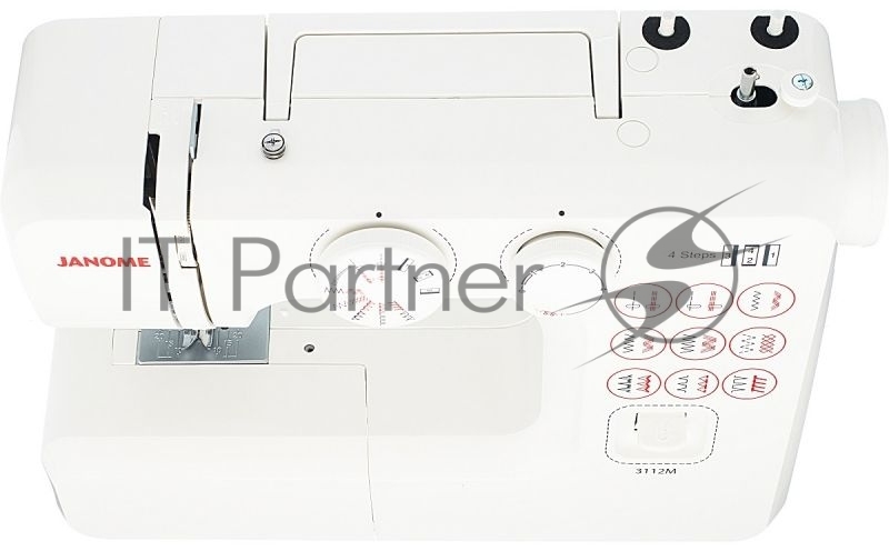 Швейная машина Janome 3112M 15 операций, петля полуавтомат ,верт.челнок