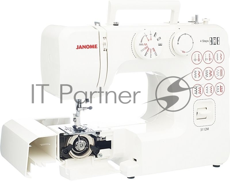 Швейная машина Janome 3112M 15 операций, петля полуавтомат ,верт.челнок