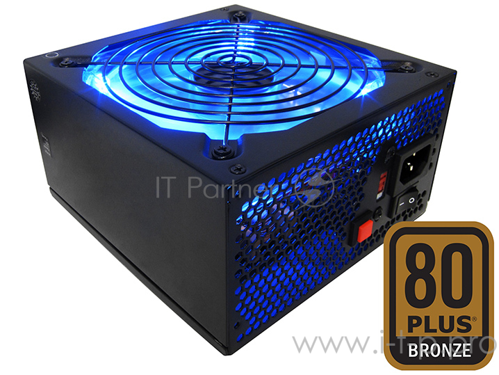 Блоки питания Raidmax RX-730SS Блок питания RX-730SS (ATX v2.3, 730W, Active PFC, 135mm Fan синяя LED подсветка, 80 Plus Bronze) RX-730SS Retail