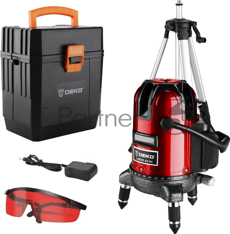 Уровень лазерный самовыравнивающийся DEKO LL57 SET 7 065-0294