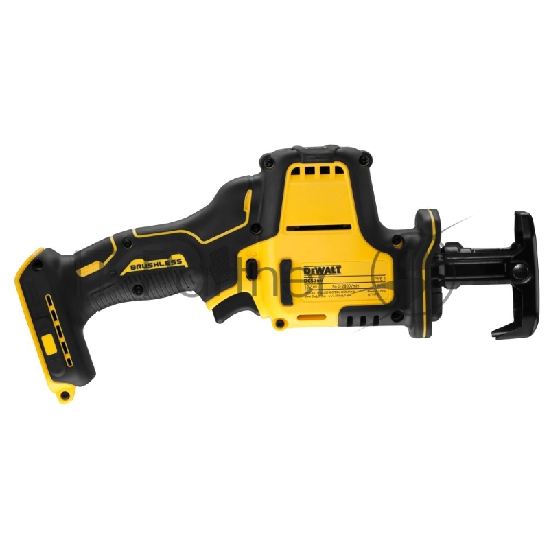 Бесщеточная сабельная пила, 0-2800 ход/мин, ход 16 мм, рег.ско DEWALT 18 В XR DCS369N-XJ