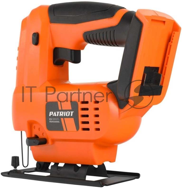 Лобзик Аккумуляторный PATRIOT LS 500UES. 0-2400об/мин. Дерево/железо: 51мм/2мм, Маятниковый ход: 4позиции.