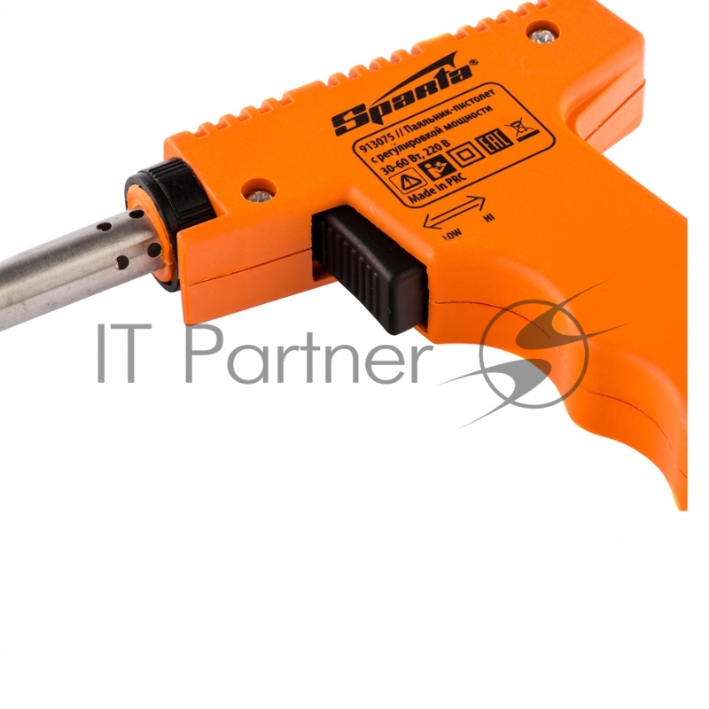Паяльник-пистолет с регулировкой мощности SPARTA 30-60 Вт,220 В//913075