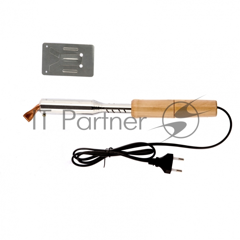 Паяльник электрика с ручкой из дерева, 100 Вт SPARTA 913104