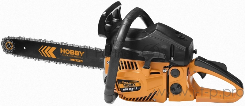 Бензопила Carver HOBBY HSG 152-18 1900Вт 2.6л.с. дл.шин.:18 (45cm)