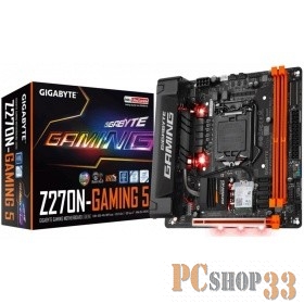 Материнская плата GA-Z270N-Gaming 5 Socket 1151, Intel®Z270, 2xDDR4-2400, HDMI+DP, 1xPCI-Ex16, 4xSAT
