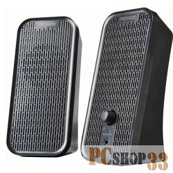 Колонки MICROLAB B-55 чёрные {(USB), 2.0, 4 Вт RMS, 80 - 18000 Гц}