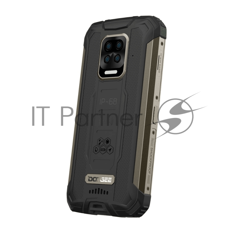 Смартфон Doogee Doogee S59 Pro Mineral Black, 5.71” 720 x 1520 пикселей, 2.0GHz, 8 Core, 4GB RAM, 128GB, up to 256GB flash, 16 МП+8МП+ 8 МП + 2 МП/16Mpix, 2 Sim, 2G, 3G, LTE, BT v5.0, Wi-Fi, NFC, GPS, Type-C, 10050 мА·ч, Android 10, 340 г, 161 ммx80.