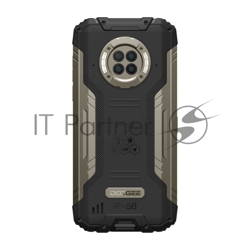 Смартфон Doogee Doogee S96 Pro Mineral Black, 6.22 720 x 1520 пикселей, 2.0GHz, 8 Core, 8GB RAM, 128GB, up to 256GB flash, 48 МП+20 МП+8 МП+2МП/16Mpix, 2 Sim, 2G, 3G, LTE, BT v5.0, Wi-Fi, NFC, GPS, Type-C, 6350 мА·ч, Android 10, 310г, 167 ммx81.4 ммx