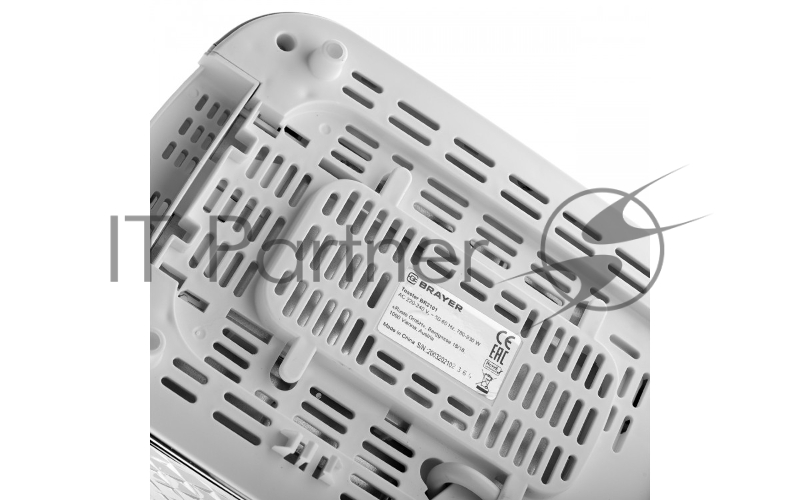 Тостер BRAYER BR2101, 930 Вт, 7 реж, автодогр, размор, отмена, автоотключ,2 тоста одновр, съем.подд