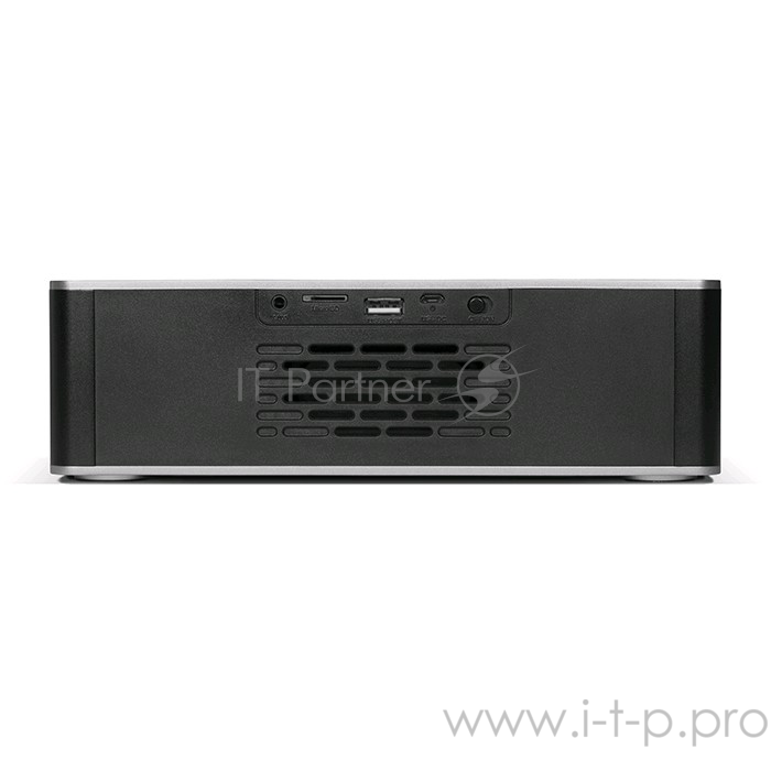 Колонки SVEN PS-190, черный-серебро (10 Вт, Bluetooth, FM, USB, microSD, LED-дисплей, часы, 2000мА*ч)