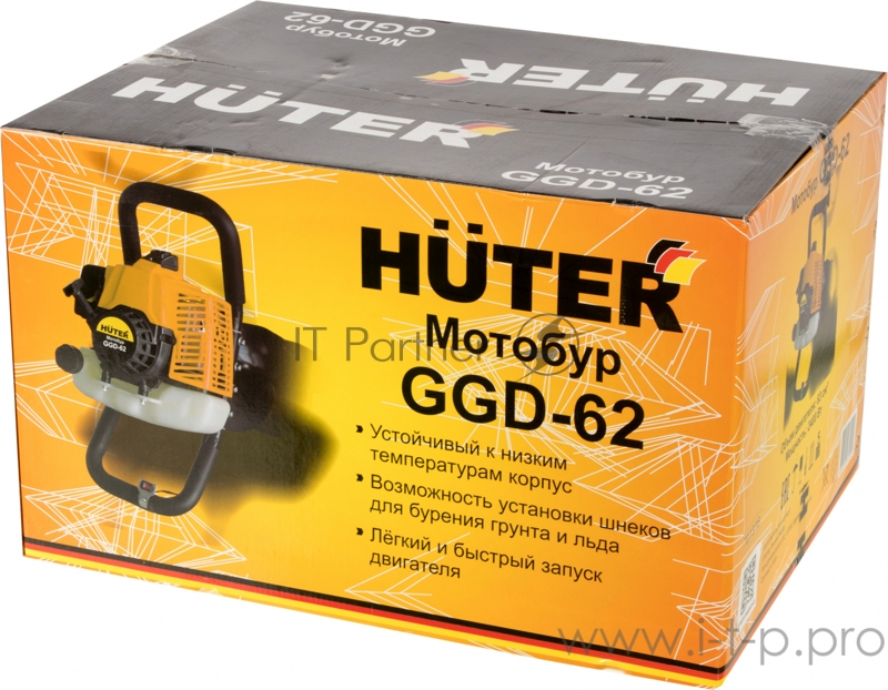 Мотобур Huter GGD-62 70/13/18