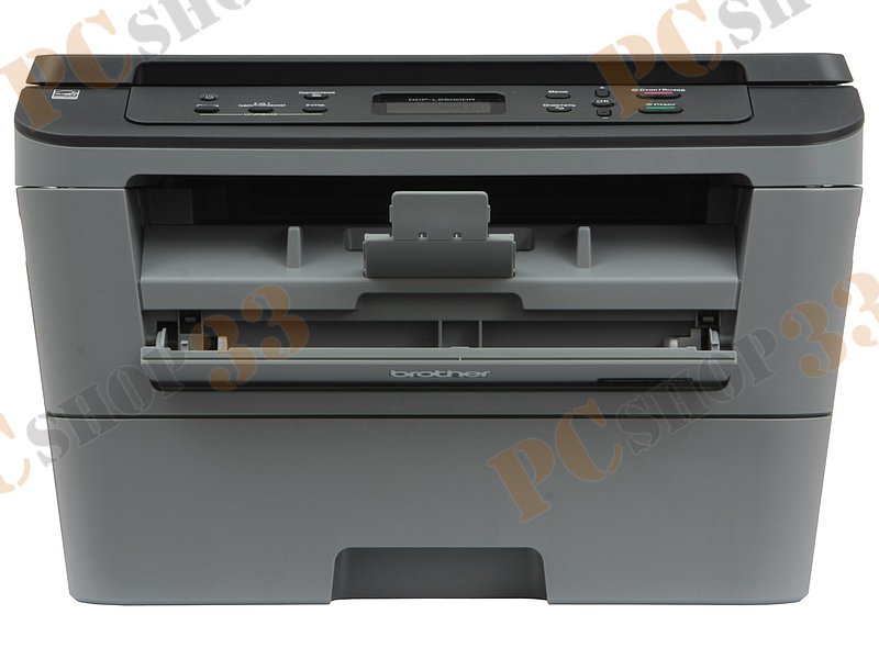 МФУ Brother DCP-L2500DR A4, лазерный, принтер + сканер + копир, ЖК, серо-черный (USB2.0)