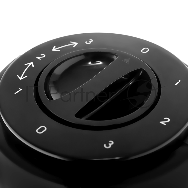 Колонный вентилятор BRAYER BR4952BK, механич.упр., вращение 90°, мощность 50Вт, защита от перегрева