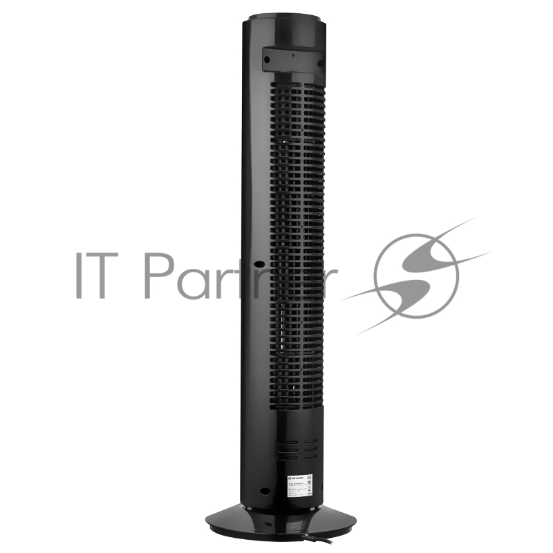 Колонный вентилятор BRAYER BR4952BK, механич.упр., вращение 90°, мощность 50Вт, защита от перегрева