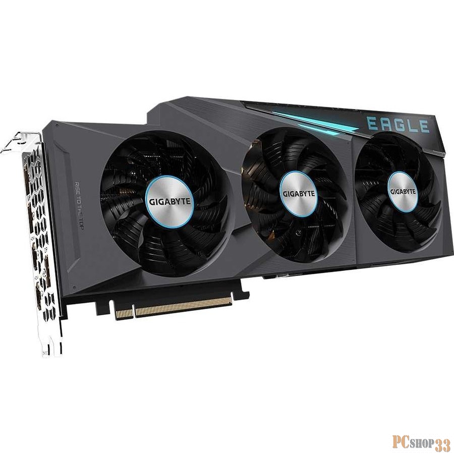 Видеокарта PCIE16 RTX3080 10GB LHR N3080EAGLE-10GD 2.0 GIGABYTE