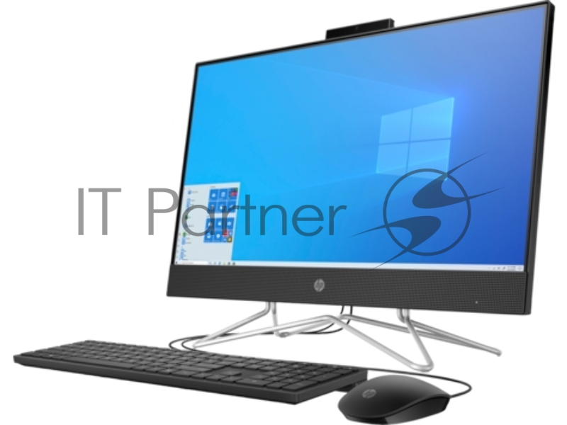 Моноблок HP 22-df1029ur NT 21.5 FHD(1920x1080) Core i3-1125G4, 4GB DDR4 3200 (1x4GB), HDD 1Tb, Intel Internal Graphics, noDVD, kbd&mouse wired, HD Webcam, Jet Black, Win10, 1Y Wty