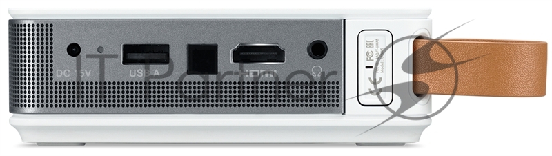 Проектор Aopen projector PV12 LED dark grey, WVGA, 700 LED Lm, 5.000/1, HDMI, USB, Wifi, Battery 9000mAh, 0.4Kg, EURO/UK/Swiss EMEA