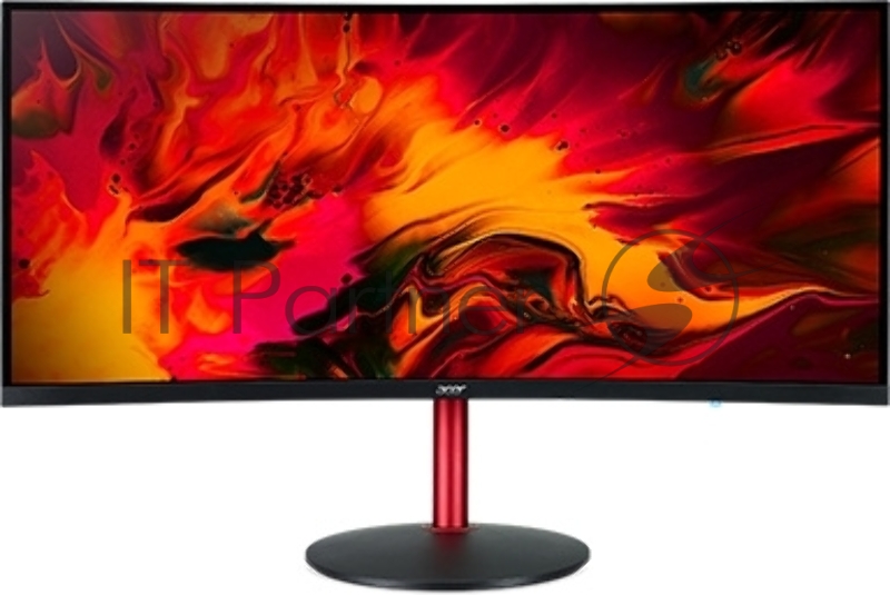 Монитор 34 ACER Nitro XZ342CUPbmiiphx, VA, 21:9, 3440x1440, 144Hz, 1ms, 400nits, 178°/178°, 2HDMI+ DP + Колонки 2Wx2 , Audio Out, FreeSync Premium, HDR 400, Curved (изогнутый)