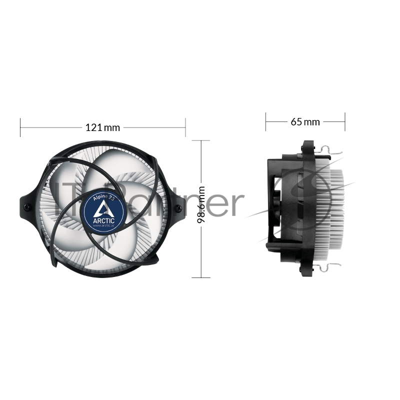 Вентилятор для процессора Arctic Alpine 23 (ACALP00035A)