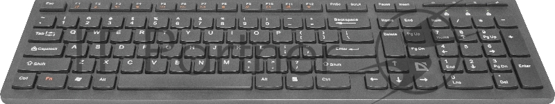 Беспроводная клавиатура/мышь COLUMBIA C-775 RU BLACK 45775 DEFENDER