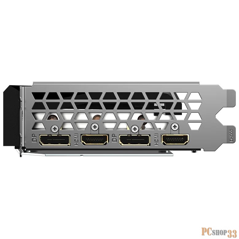 Видеокарта Gigabyte PCI-E 4.0 GV-N306TGAMING OC-8GD 2.0 LHR NVIDIA GeForce RTX 3060Ti 8192Mb 256 GDDR6 1740/14000/HDMIx2/DPx2/HDCP Ret