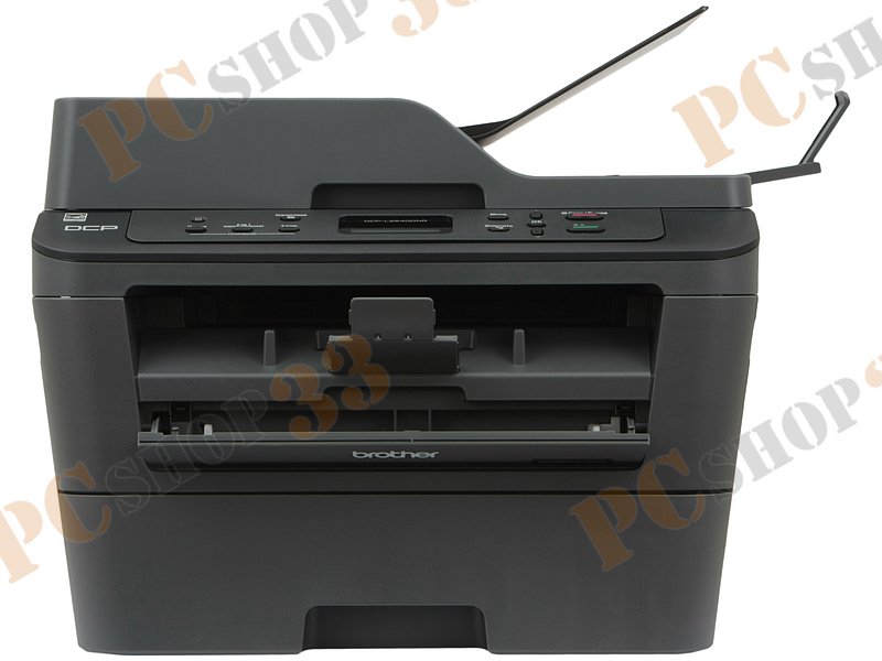 МФУ Brother DCP-L2540DNR A4, лазерный, принтер + сканер + копир, ЖК, серо-черный (USB2.0, LAN)