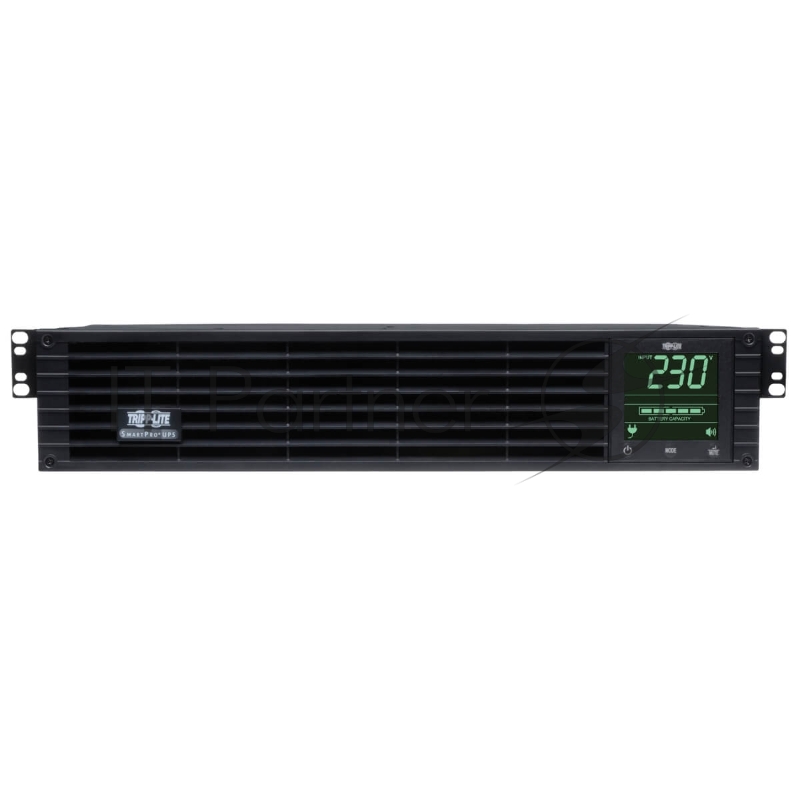 Источник бесперебойного питания Tripp Lite 1500 VA, 2U rack/tower mount. SmartPro Intelligent Line-Interactive sine wave UPS. Comm. Ports: 1 RS-232 & 1 USB. Outlets: 8 (IEC-320-C13). SNMP slot. Use BP36V15-2U or BP36V42-3U for extended runtime.