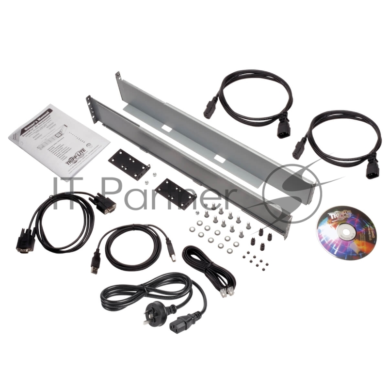 Источник бесперебойного питания Tripp Lite 1500 VA, 2U rack/tower mount. SmartPro Intelligent Line-Interactive sine wave UPS. Comm. Ports: 1 RS-232 & 1 USB. Outlets: 8 (IEC-320-C13). SNMP slot. Use BP36V15-2U or BP36V42-3U for extended runtime.