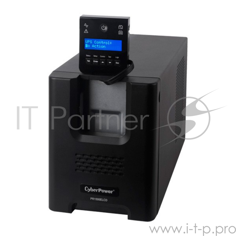 ИБП UPS CyberPower PR1500ELCD 1500VA/1350W USB/RJ11/45 (8 IEC)