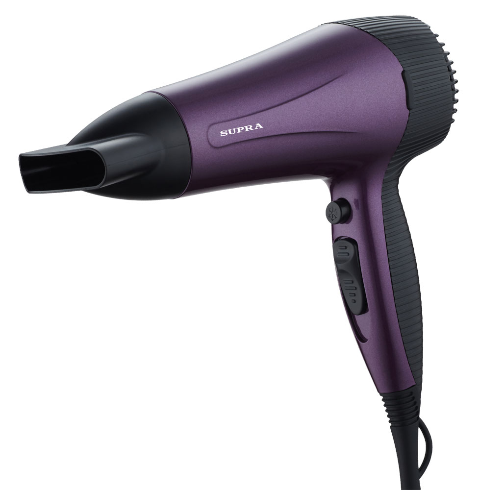 Фен Supra PHS-2011M фиолетовый/черный