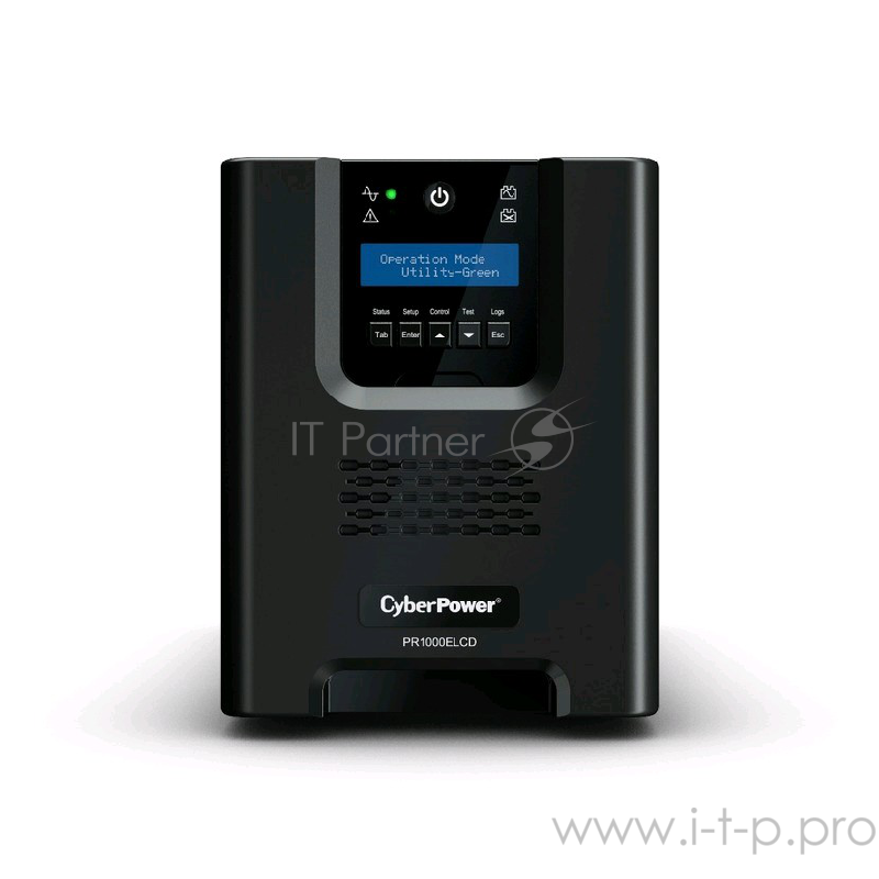 ИБП UPS CyberPower PR1000ELCD 1000VA/900W USB/RJ11/45 (8 IEC)