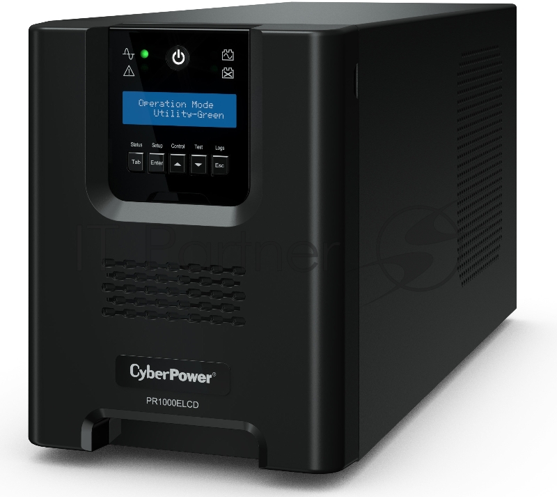 ИБП UPS CyberPower PR1000ELCD 1000VA/900W USB/RJ11/45 (8 IEC)