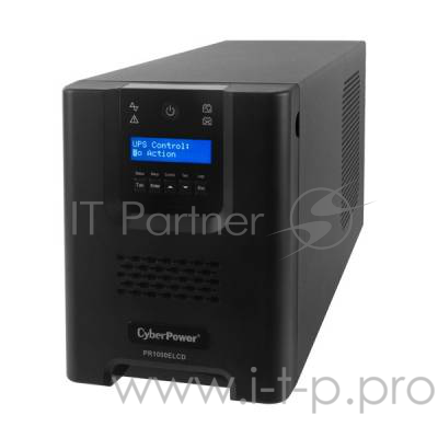 ИБП UPS CyberPower PR1000ELCD 1000VA/900W USB/RJ11/45 (8 IEC)