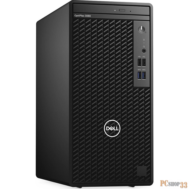 Компьютер Dell Optiplex 3080 MT Core i5-10505 (3,2GHz) 8GB (1x8GB) DDR4 256GB SSD Intel UHD 630 TPM,VGA W10 Pro 1y NBD