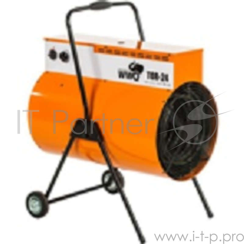 Тепловентилятор WWQ TOR-30 15,0/30,0кВ. 2030 куб.м/час. Нагревающий элемент: Гладкий тен