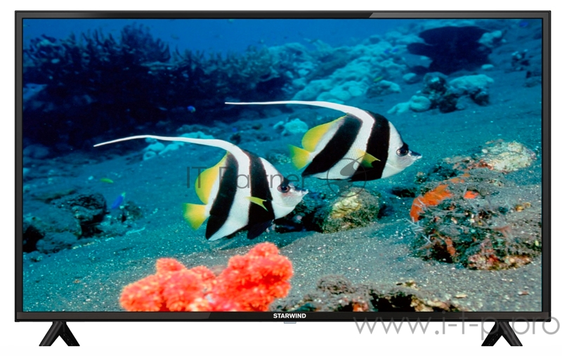 Телевизор LED Starwind 42 SW-LED42SB301 Яндекс.ТВ черный/FULL HD/60Hz/DVB-T/DVB-T2/DVB-C/DVB TV (RUS)